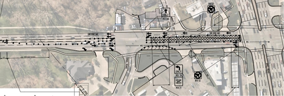  Lane closures began on Saturday, Oct. 26 for the Van Dyke Avenue median project. 