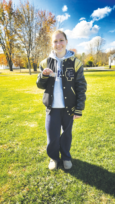  Grosse Pointe South senior Sarah Koval received all-region honors and qualified for the state finals after finishing 15th at the regional meet Oct. 26 st Goodells County Park in St. Clair County. 