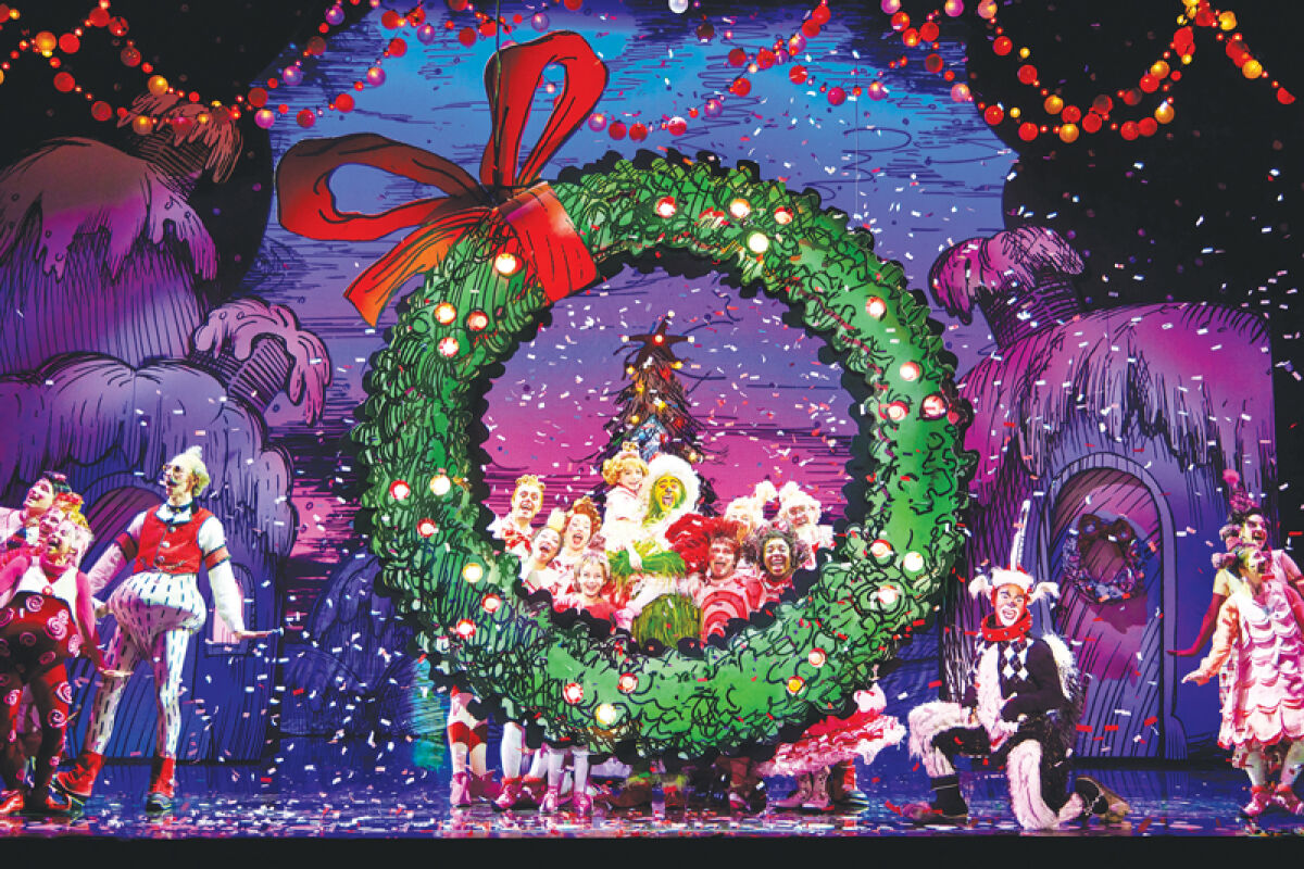  Dr Seuss’ “How the Grinch Stole Christmas! The Musical” will be at the Fox Theatre in Detroit Nov. 27 to Dec. 1. 