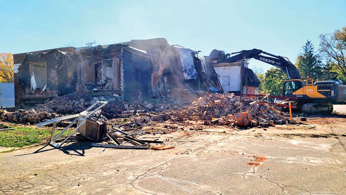  The American Legion Post 346 building was recently demolished. A new apartment complex is slated to be developed at the site, located at 31775 Grand River Ave. 