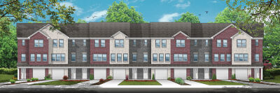  Pictured is a rendering for a 30-unit apartment complex that is set to be developed in Farmington. Construction for the development is anticipated to begin next spring. 