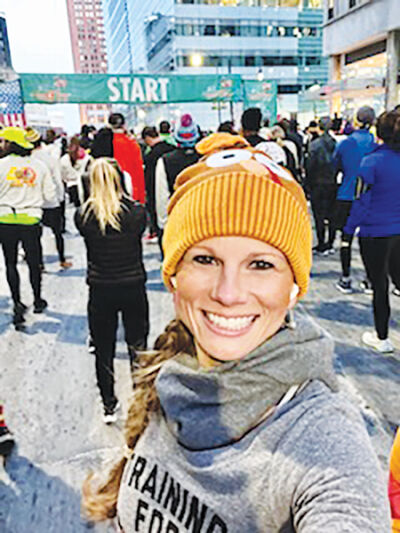  Sarah Jelinek has participated in the Turkey Trot since 2018 and said the community is what makes the race a lot of fun. 