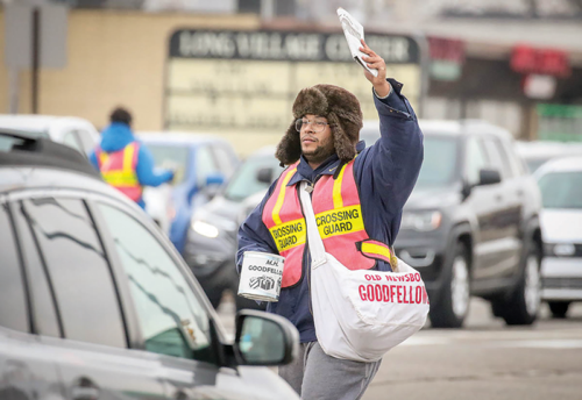  In 2019, during the last newspaper sale the Madison Heights Goodfellows had prior to COVID, Zack Barnett, a volunteer with the group, looked for donations at the John R and 13 Mile Road intersection. His brother Evan Barnett was working the opposite side of the crossing. While the Goodfellows’ activities are less publicly visible today, their work continues each year to fulfill their mission motto of “No child without a Christmas.” 