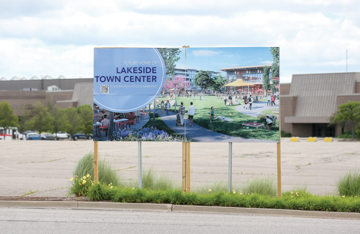  The Sterling Heights City Council is slated to discuss plans for the Lakeside redevelopment project at a Dec. 17 meeting. 