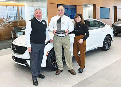  Genesis Cadillac in St. Clair Shores received the Master Dealer Award for the third year in a row. 