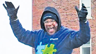  Stanley Christmas, of Eastpointe, brought his warm spirit to America’s Thanksgiving Parade 