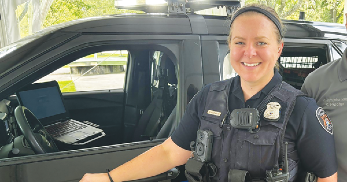  Heather Glowacz is the new community relations officer for the Bloomfield Township Police Department. 