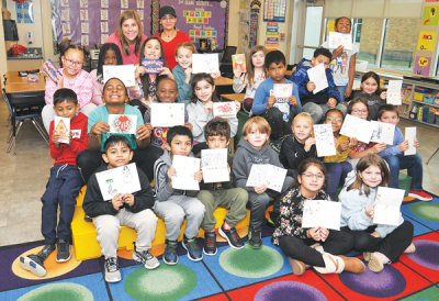  The Christmas cards made by the Green Acres Elementary School students will be dropped off at various local senior living facilities. 