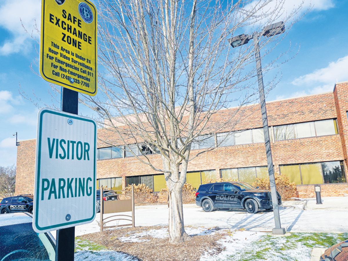  Bloomfield Township offers a safe exchange zone that is monitored by 24-hour video surveillance. 