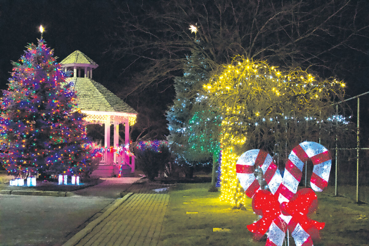  Steffens Park glowed brightly with holiday cheer during Christmas in Fraser on Dec. 7. 