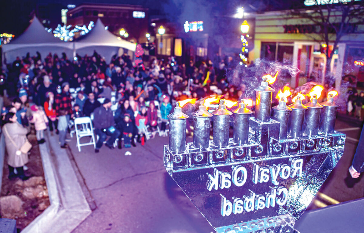  Royal Oak Chabad Jewish Center is getting ready for its sixth annual menorah lighting and brand-new Chanukah Village experience that will take place 4-6 p.m. Dec. 29. 