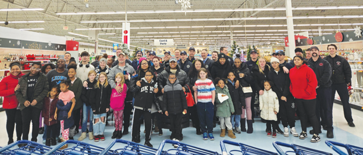  The Shop with a Hero event with the Clinton Township Fire Department took place Dec. 14 at the Meijer on Groesbeck Highway near the intersection with Cass Road. 