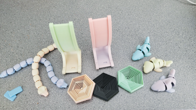  Andrew Rathe is offering 3D printed fidget toys for sale to benefit CARES of Farmington Hills.  