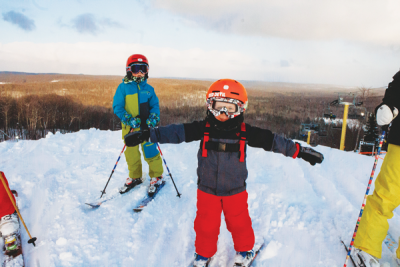  Skiers of all ages enjoy the slopes at Shanty Creek Resort in Bellaire. 