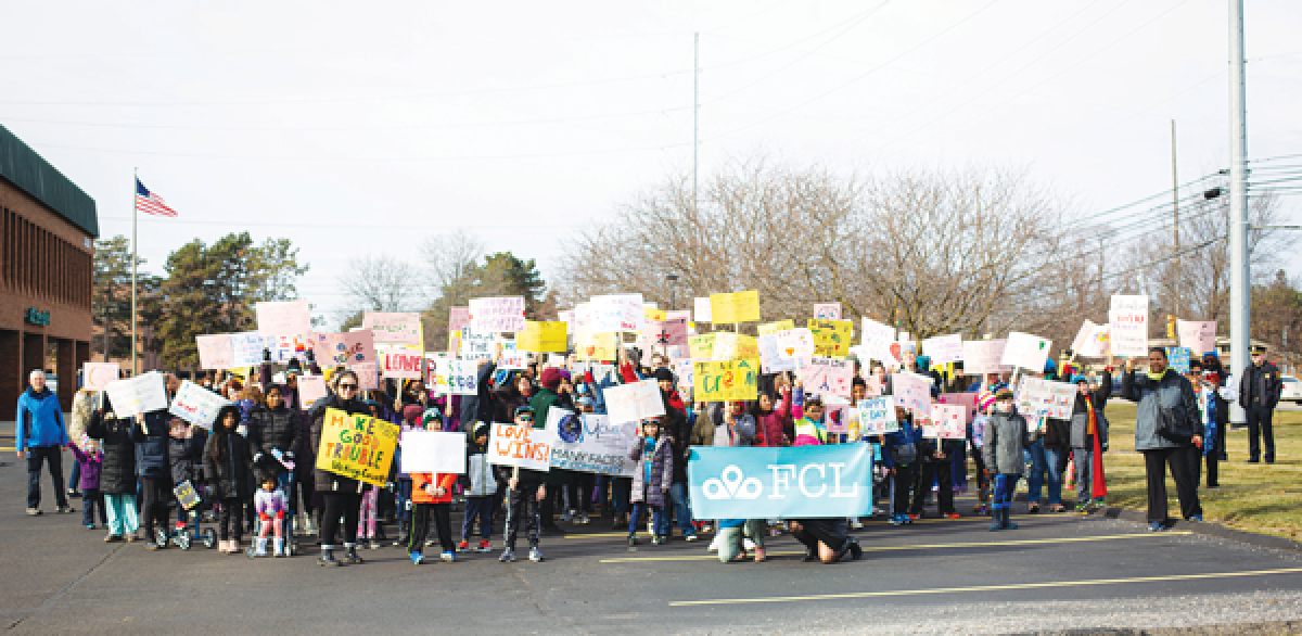  Farmington Hills was scheduled to celebrate the 20th Annual MLK Legacy March on Jan. 20, after press time, with residents walking a stretch of 12 Mile Road to honor the peaceful practices of Martin Luther King Jr. 