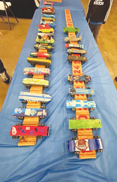  Cub Scout Pack 92 will have cars available in case any participant’s car does not meet the rules for weight and size. 