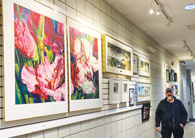  The Shelby Township Senior Center artist of the month for January and February is Tony Warren. 