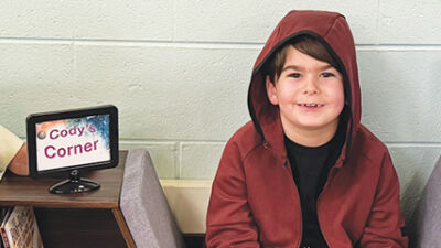  Emerson student donates money to create reading corner 