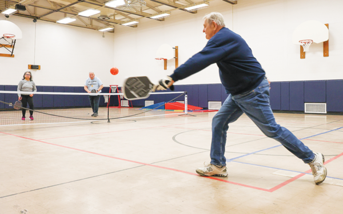  John Novik from Beverly Hills plays pickleball at Birmingham Next. The city of Birmingham, Birmingham Next and the YMCA recently issued a survey seeking community input on what  they want to see in the new building that will sit on  400 E. Lincoln St., the current YMCA property.  