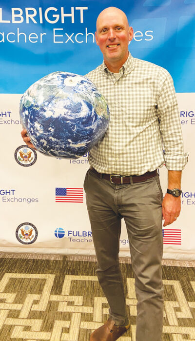  David Barnett, Royal Oak High School science teacher, was awarded the opportunity to travel to Finland through the Fulbright Distinguished Awards in Teaching Research Program. 