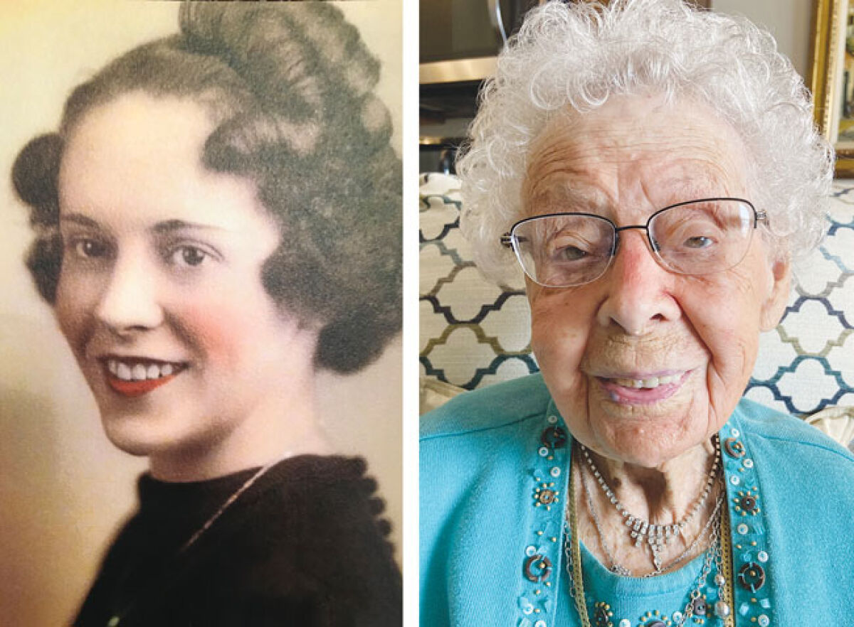  Connie Frock graduated from Southeastern High School in Detroit 1934. The St. Clair Shores resident celebrated her 106th birthday Sept. 13. 