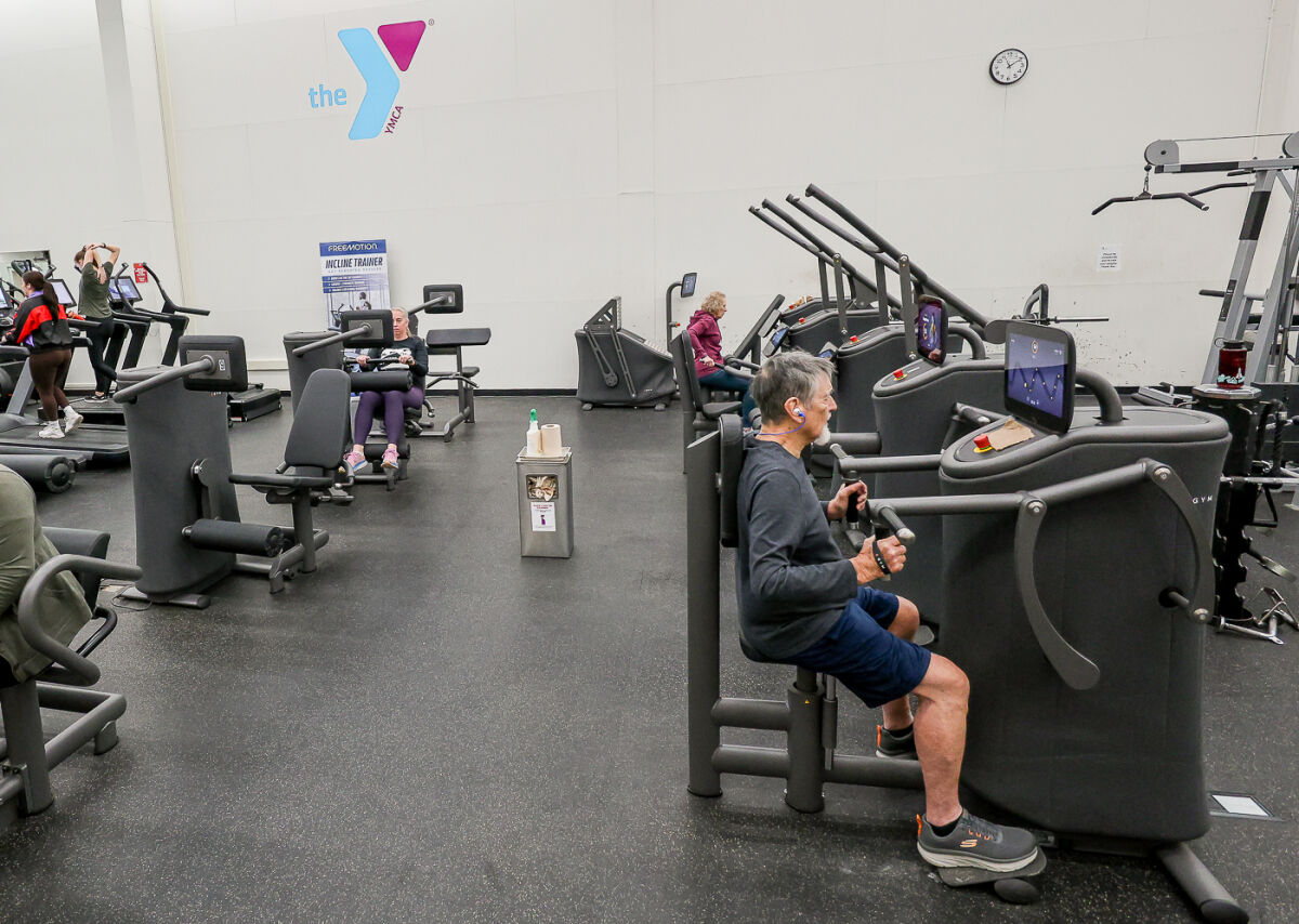  The South Oakland Family YMCA's new EGYM circuit includes 11 stations. 